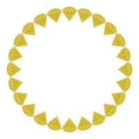 Diamond in Circle Shaped, can use for Art Illustration, Logo Gram, Frame Work, Background, Pictogram, Website, Apps, or Graphic Design Element. Format PNG