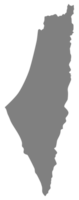 Palestina mapa antes de 1948, plano estilo, lata utilizar para Arte ilustración, noticias, aplicaciones, sitio web, pictograma, bandera, póster, cubrir, o gráfico diseño elemento. formato png