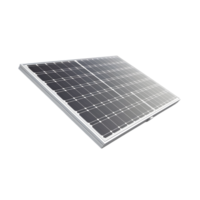 AI generated solar plant on transparent background PNG image