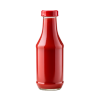 AI generated Ketchup bottle on transparent background PNG image