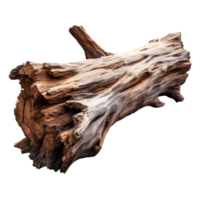 AI generated tree trunk on transparent background PNG image