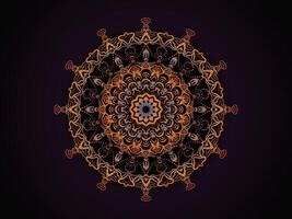 Luxury mandala illustration vector