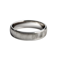 ai generiert Hochzeit Ring auf transparent Hintergrund png Bild