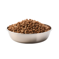 AI generated Pet Food Bowl on transparent background PNG image