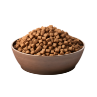 AI generated Pet Food Bowl on transparent background PNG image