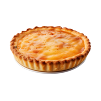 AI generated apple pie  on transparent background PNG image