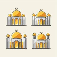 Mosque Ramadhan vectors