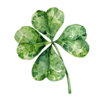 samling av ikoniska vattenfärg illustrationer för st. Patricks dag png