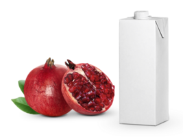 Pomegranate juice and pomegranate fruit, transparent background png