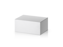 Vide emballage blanc papier papier carton boîte, transparent Contexte png