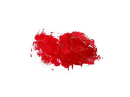 rot Bürste Schlaganfall, transparent Hintergrund png