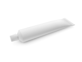 Tube of toothpaste or cream, transparent background png