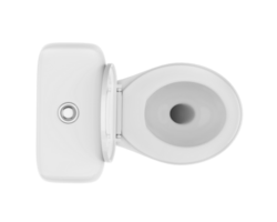 Top view. Toilet bowls, transparent background png