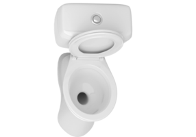 Toilet bowl in the bathroom, transparent background png