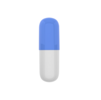 Top view. Medicine capsules, transparent background png