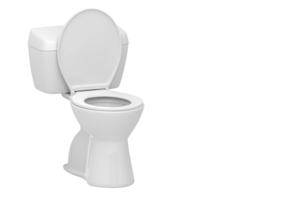 Toilet bowl in the bathroom, transparent background png