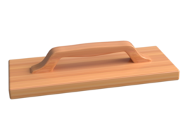 3d de madera albañilería flotador para construcción trabajo png