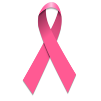 3D Breast Cancer Design Element - Empowering Awareness png