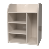 réaliste chevet cabinet pour intérieur pièce conception. png