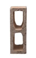 Beton Block auf ausgeschnitten Hintergrund png