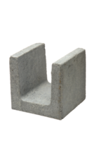 concrete block on cutout background png