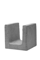 béton bloquer sur coupé Contexte png