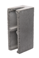 Beton Block auf ausgeschnitten Hintergrund png