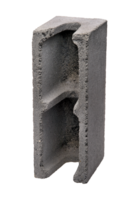 concrete block on cutout background png