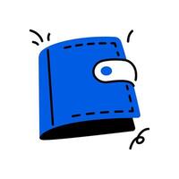 Vector illustration Wallet Icon