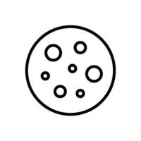 cookies icon vector design template in white background