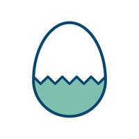 egg iconvector design template in white background vector