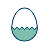 egg iconvector design template in white background vector