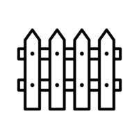fence icon vector design template in white background