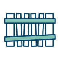 fence icon vector design template in white background