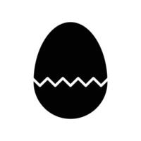 egg iconvector design template in white background vector