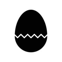 egg iconvector design template in white background vector