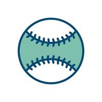 baseball icon vector design template in white background