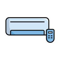 air conditioner icon vector design template in white background