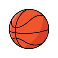 basketball icon vector design template in white background