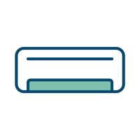 air conditioner icon vector design template in white background