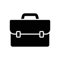 briefcase icon vector design template in white background
