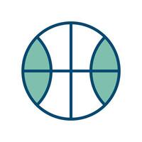 basketball icon vector design template in white background