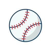 baseball icon vector design template in white background