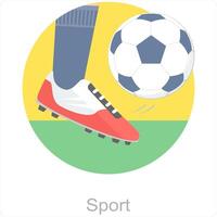 Sport and game icon concept vector