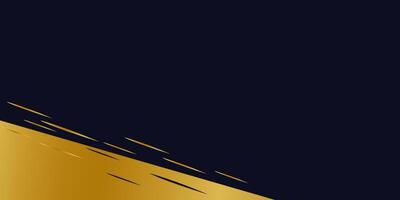 black and gold Abstract background vector