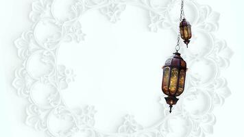 Ramadan Lantern Background Loop video