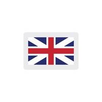 Flag icon of United Kingdom Pro vector