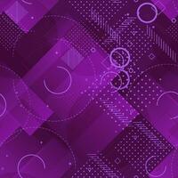 Seamless Pattern Abstract Purple Geometric Background vector