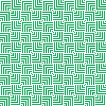blanco y verde sin costura resumen geométrico superposición cuadrícula modelo vector