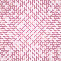 Pink seamless metaballs pattern vector